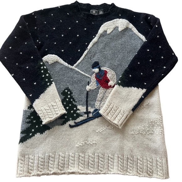 Maurices Sweaters - Vintage 100% Wool Ski Sweater